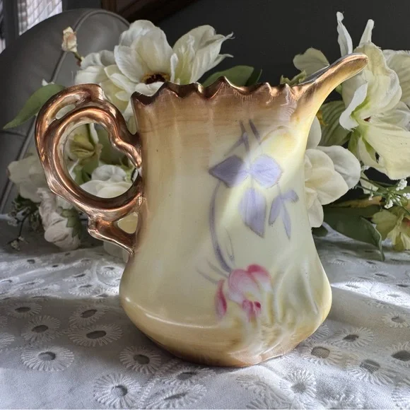 SOLD>>>Vintage Nippon Sugar and cream set - Picture 5 of 7